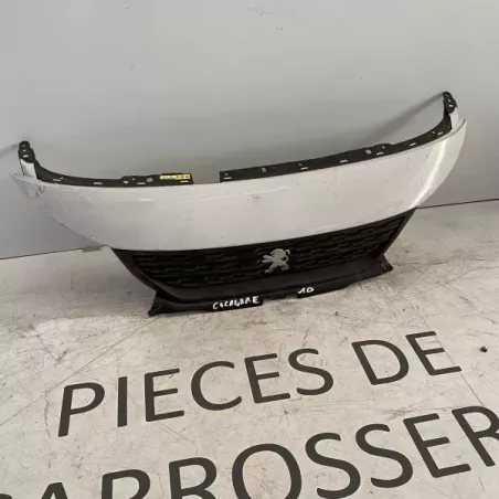 PEUGEOT RIFTER 07/18 ENJOLIVEUR GRILLE PARE CHOCS AVANT SUP